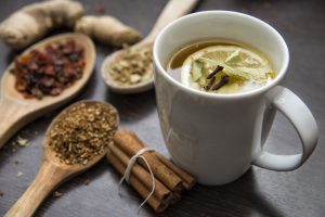 increase metabolism with lemon and ginger tea