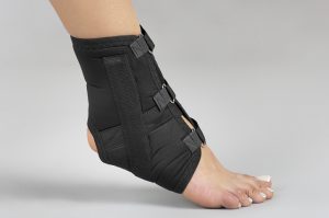 Ankle support can sometimes help avoid recurrent ankle sprains